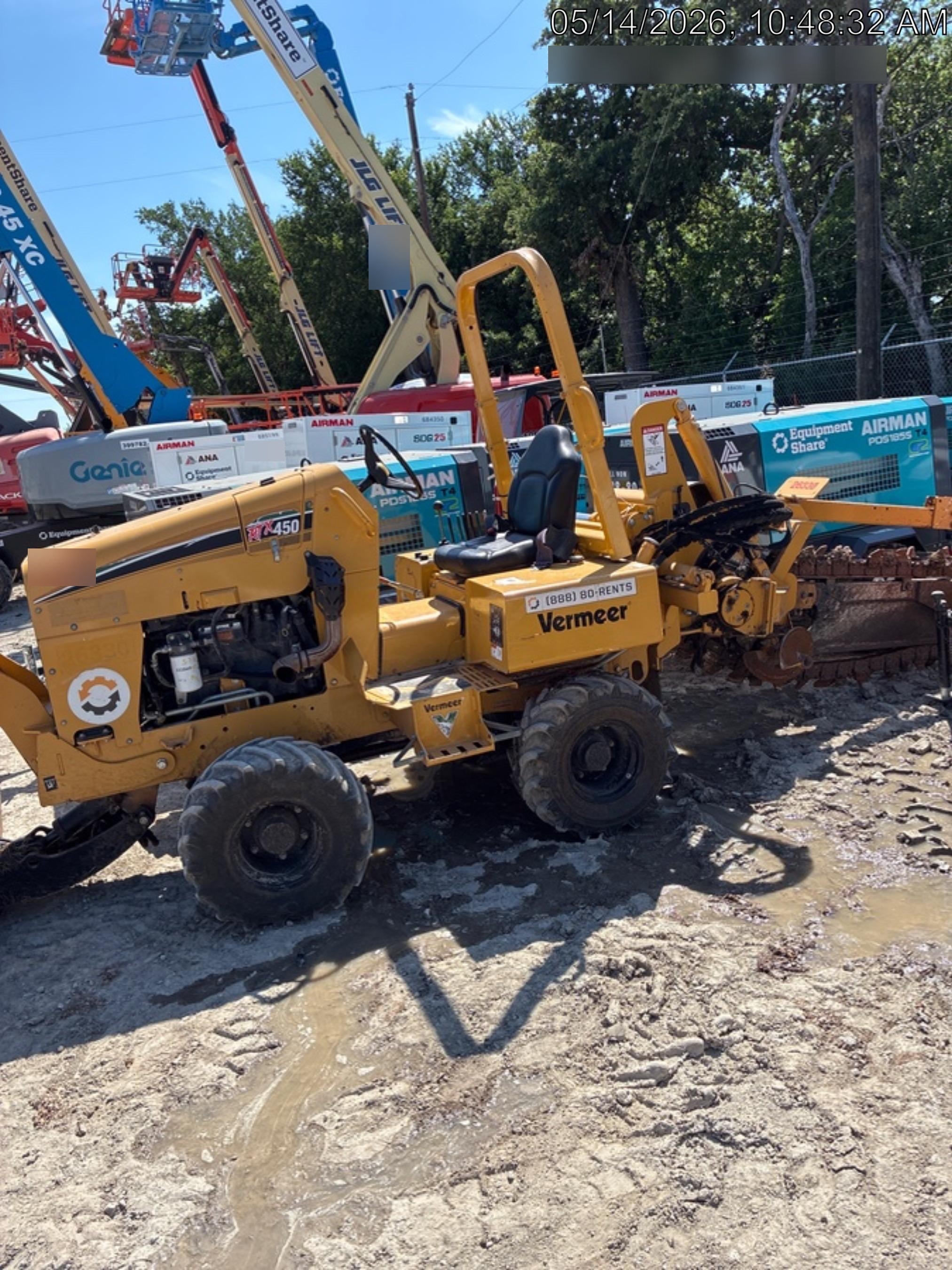 2019 VERMEER RTX450
