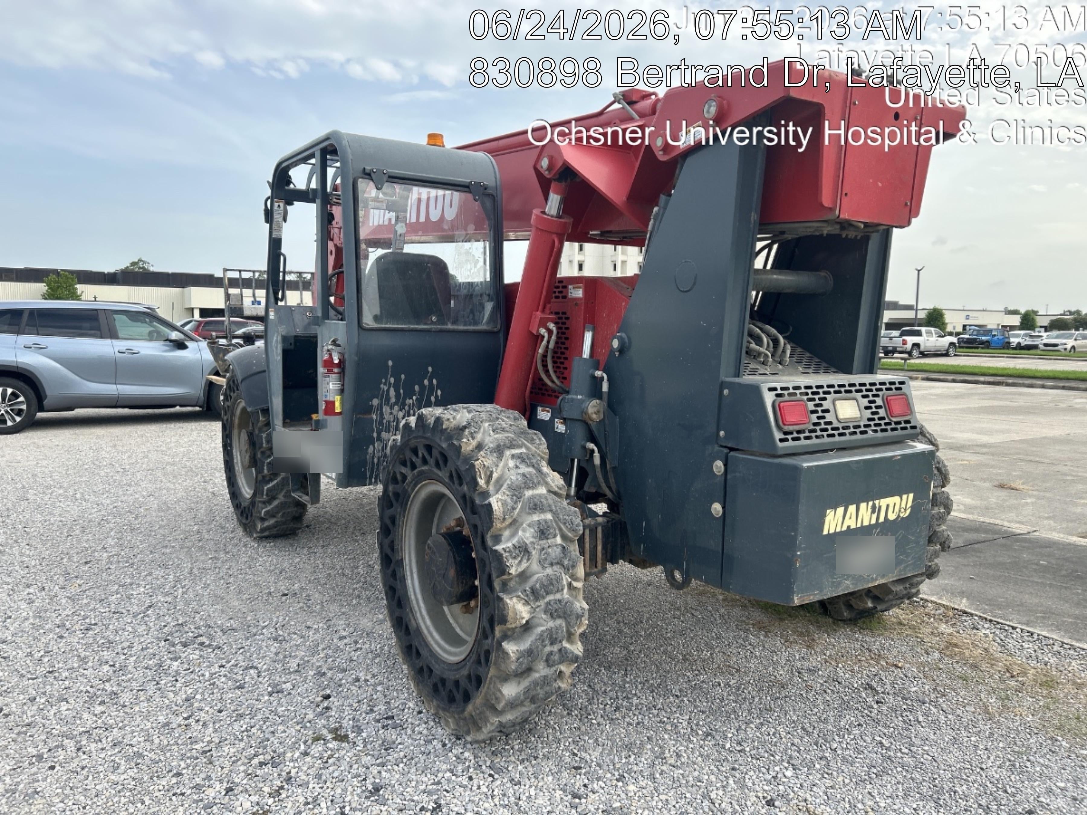 2018 Manitou MTA10055 MTA10055 - Canopy, Worklights, Beacon, 66" Carriage, 60" Forks, Solid Tires, Aux Hydraulics