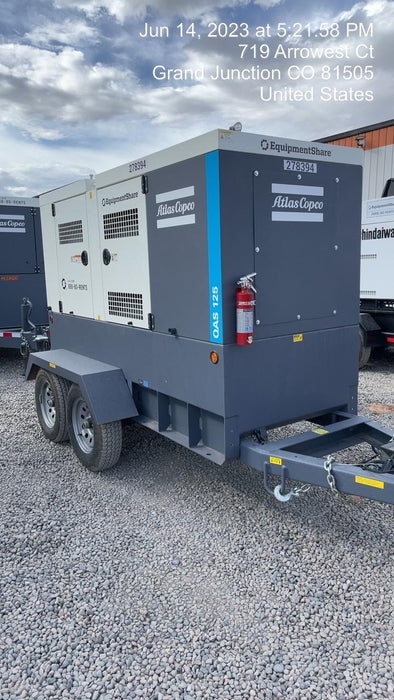 2022 ATLAS COPCO QAS 125