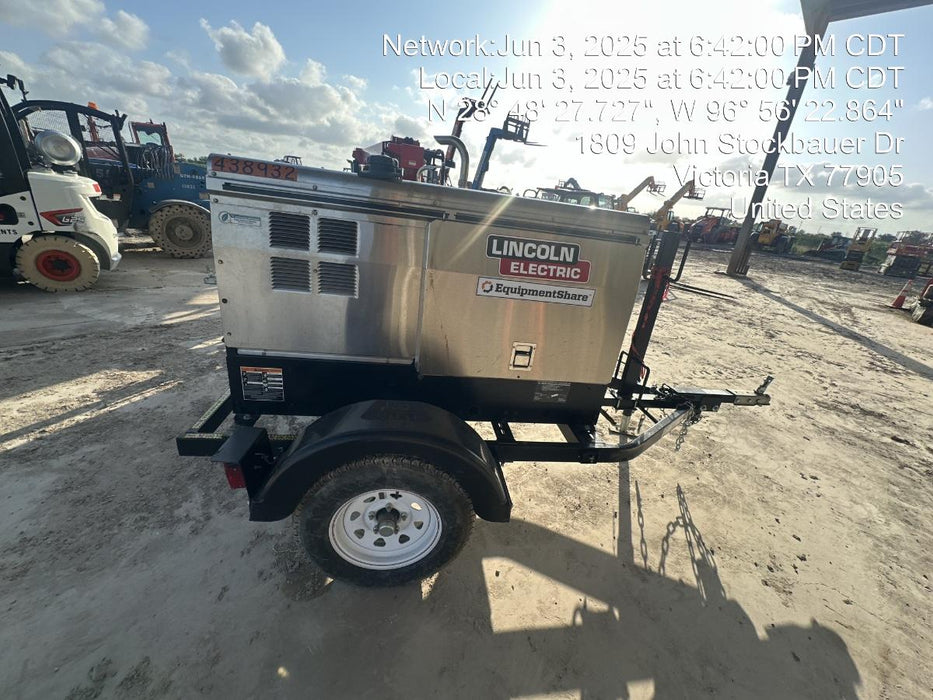 2024 Lincoln Electric LE400 Kubota V1505, Trlr, Cable Rack, Light Kit, ES Decals, T3