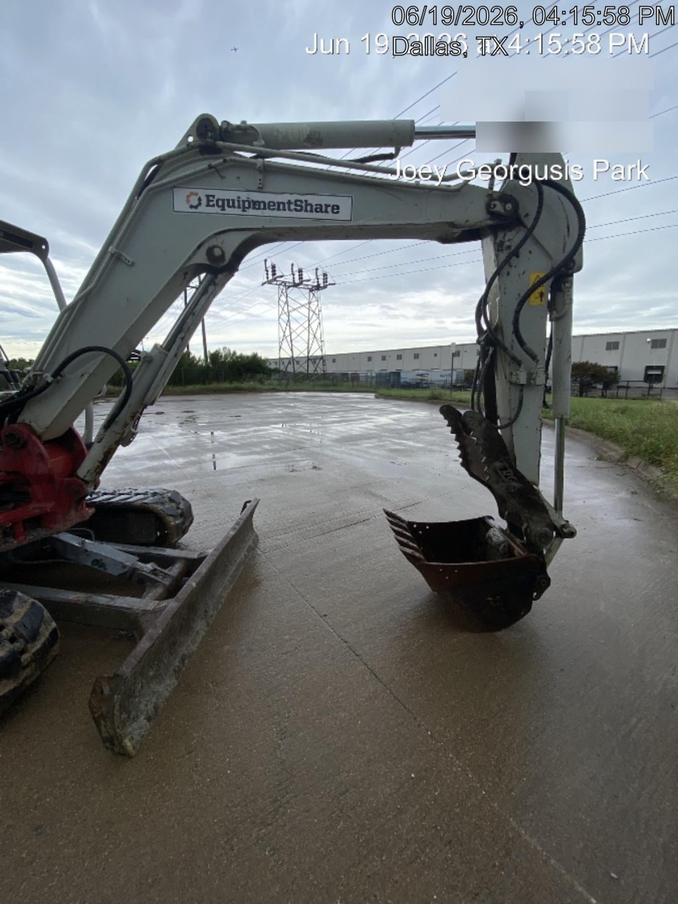 2019 Takeuchi TB260 Takeuchi TB260 Canopy w/Rubber Tracks, Auxiliary Hydraulics, Standard Blade, Manual QC