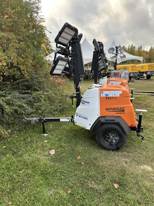 2023 Generac MLT2 Diesel, Flex Switch 120V Input, Powerzone Controller, (4) 320W LED Lights, 4kW Generator, 39.9 Gal Fuel Tank, 2" Ball, T3