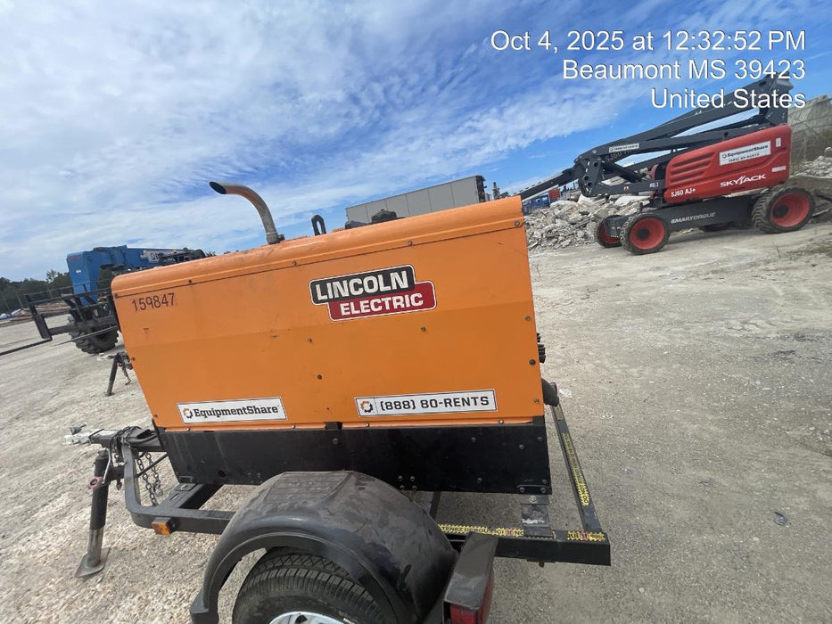 2021 Lincoln Electric Vantage 322 Vantage 322 Ready Pak 3 w/ Decals, ORANGE (includes trailer, cable rack, fender light kit) NO Telematics