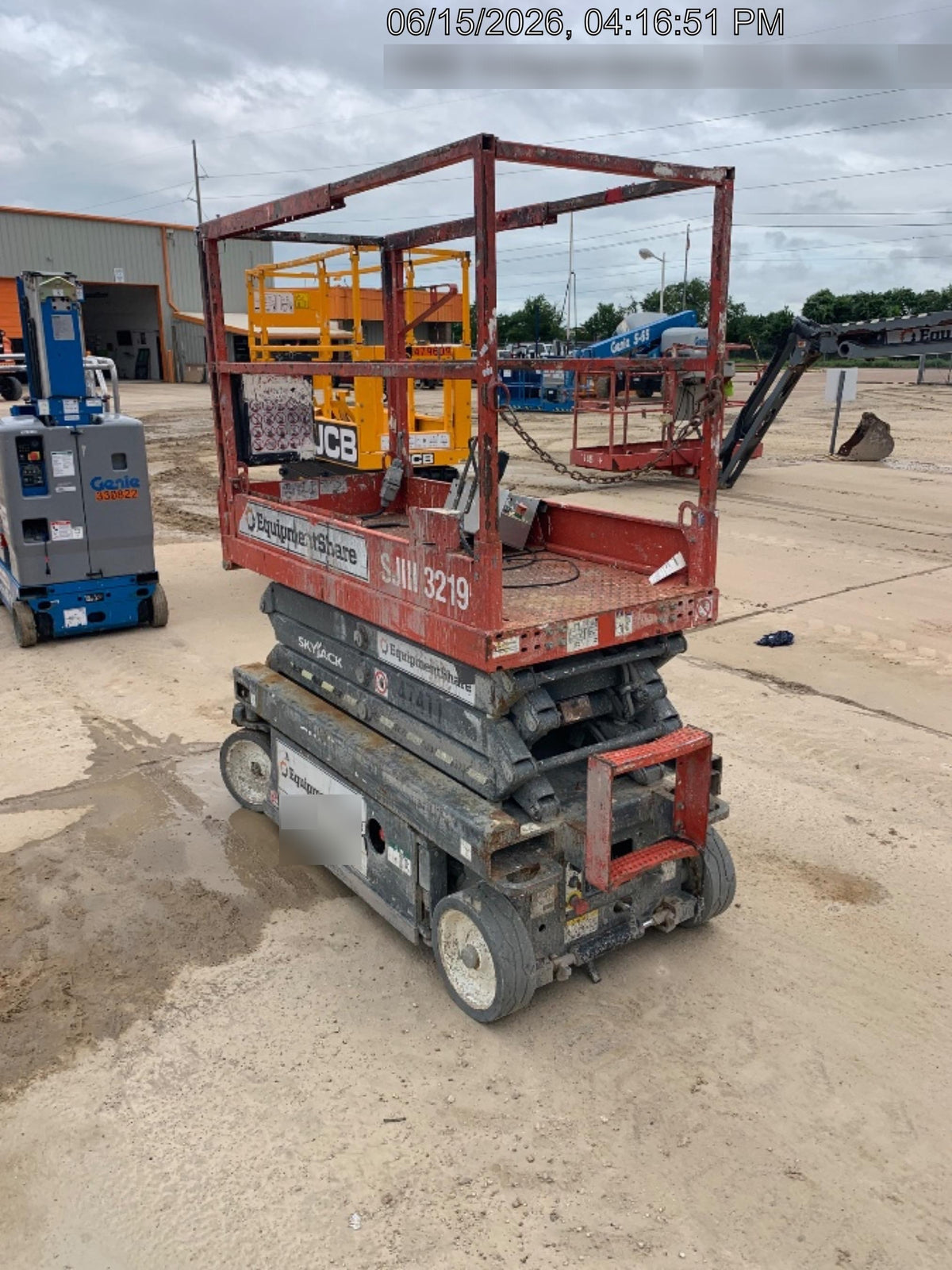 2019 Skyjack SJIII-3219 Standard Options, Trojan Batteries