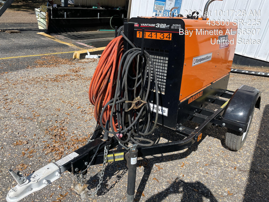 2021 Lincoln Electric Vantage 322 VANTAGE 322 READY-PAK 3