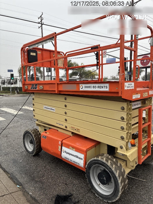 2019 JLG 4069LE Solid Non Marking Tires, Rotating Beacon