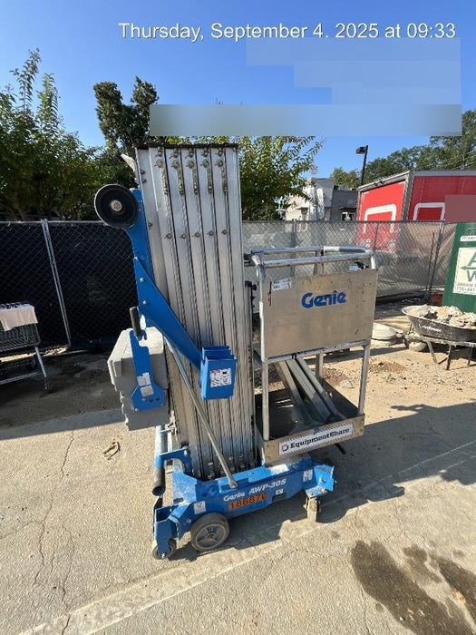 2021 GENIE AWP-30S DC