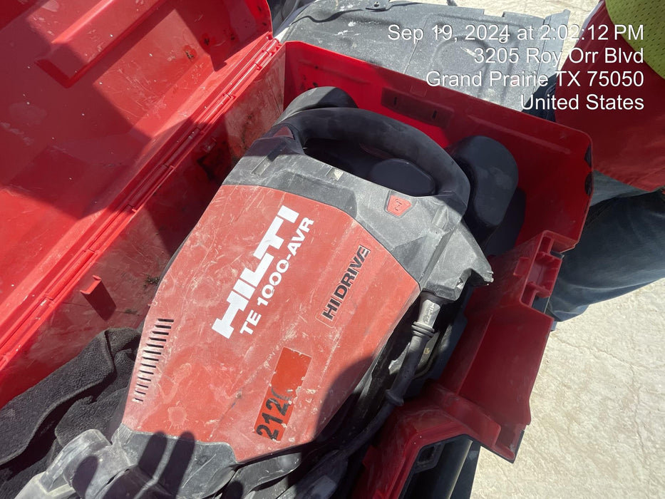 2022 HILTI TE 1000-AVR
