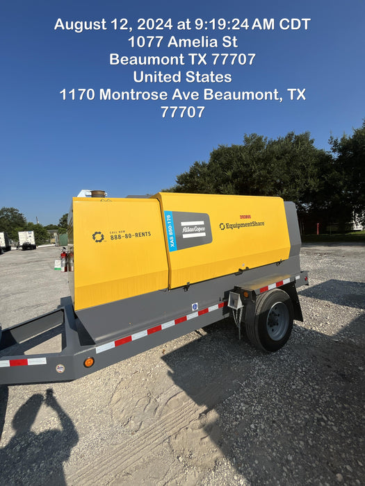 2024 ATLAS COPCO XAS 850