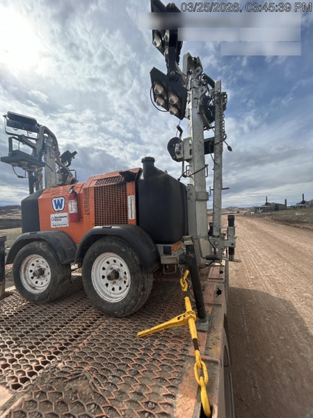 2024 Wanco WLTT-4MM4K Diesel, Deep Sea Controller, Shore Power Plug, Auto Start, (4) 350W LED Floodlights, 4kW Generator, 60 Gal Fuel Tank, 2" Ball, T3