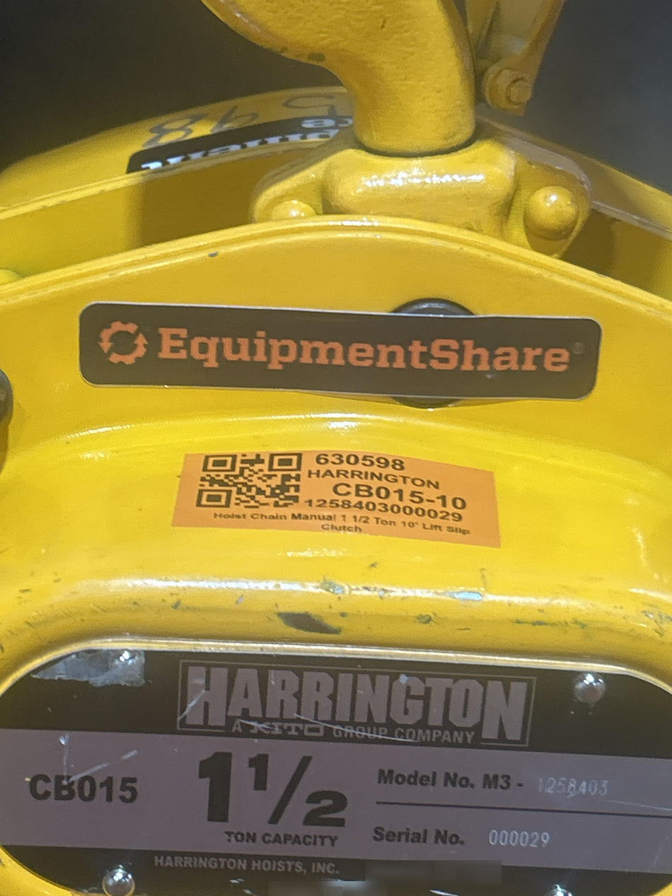 2026 HARRINGTON CB015-10