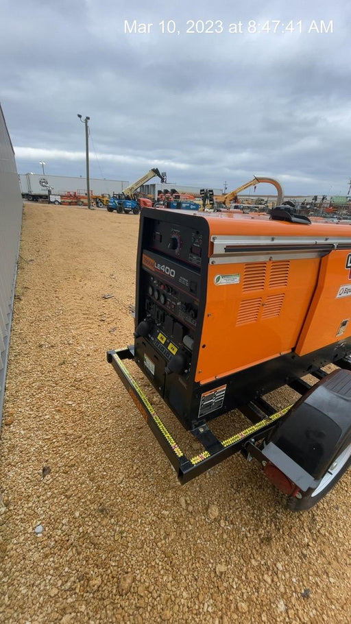 2022 Lincoln Electric LE400 Kubota V1505, Trlr, Cable Rack, Light Kit, ES Decals, T3