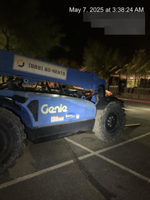 2018 Genie GTH-636 Genie GTH-636 w/Open ROPS, Work Lights, Solid Tires, RH Cab Mesh, Beacon, 48" Carriage and Forks