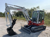2020 Takeuchi TB250-2C Cab/Heat/Air, Rubber Tracks, Manual TAG QC