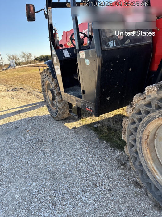 2019 Manitou MTA8044 74hp T4F, Open ROPS, Cab and Boom LED work lights, Auxiliary Hydraulics, Solid Tires, Amber strobe, Lift Hook 66" Carriage, 60" Forks