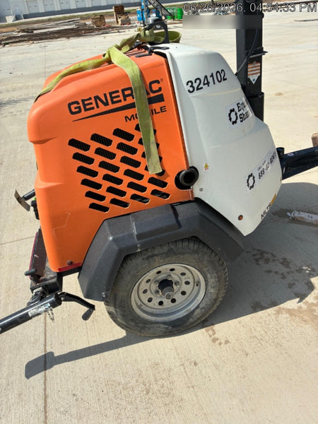 2023 Generac MLT2 Diesel, Flex Switch 120V Input, Powerzone Controller, (4) 320W LED Lights, 4kW Generator, 39.9 Gal Fuel Tank, 2" Ball, T3