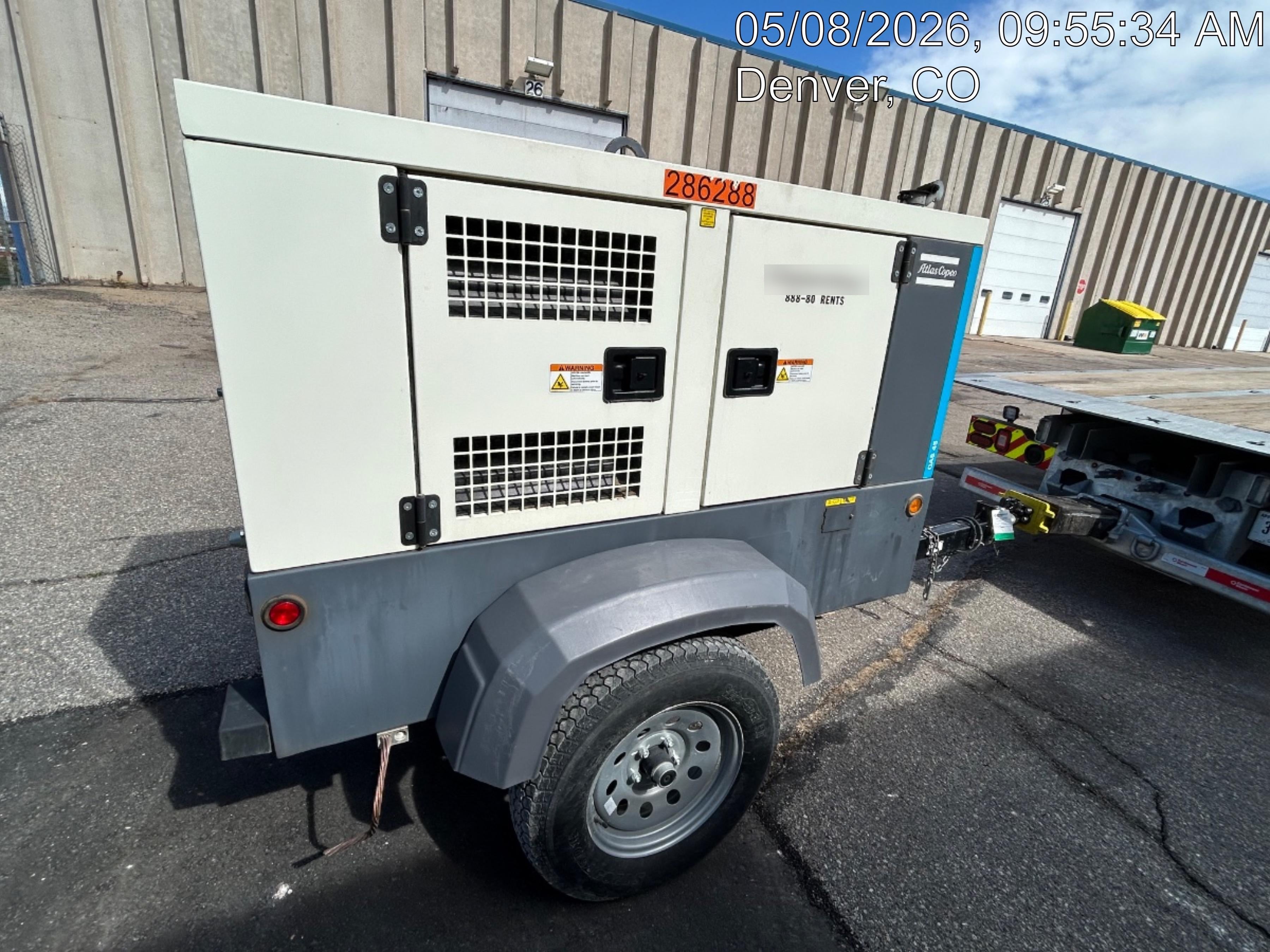 2022 ATLAS COPCO QAS45 CWK
