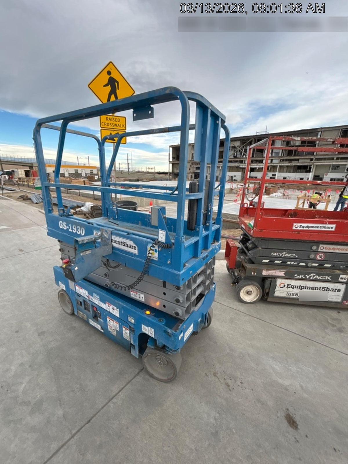 2020 Genie GS-1930 Fixed rails with chain entry gate - Pre A92.20