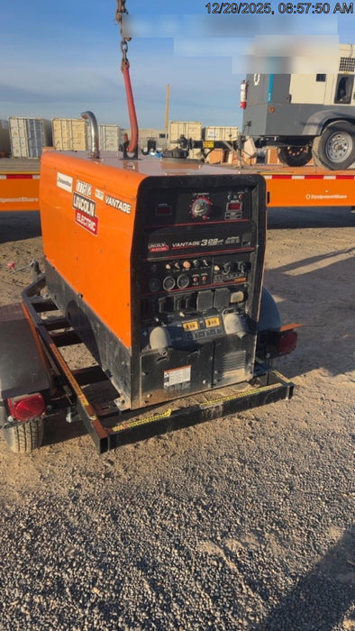 2021 Lincoln Electric Vantage 322 Vantage 322 Ready Pak 3 w/ Decals, ORANGE (includes trailer, cable rack, fender light kit) NO Telematics