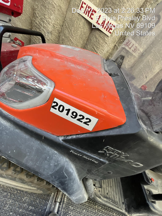 2022 Kubota RTV-X1140W-H Plastic Canopy, Windshield Acrylic Clear, LED Strobe Light, Wire Harness Kit, Back up Alarm