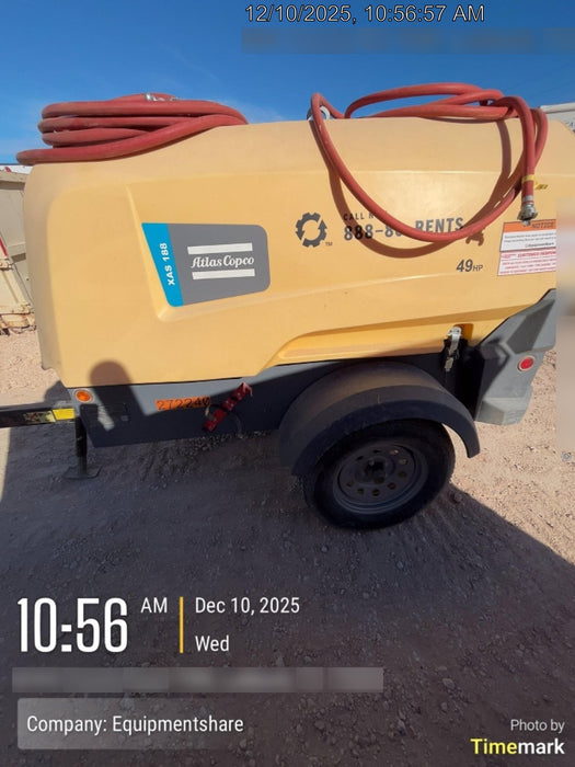 2022 ATLAS COPCO XAS188 CWK