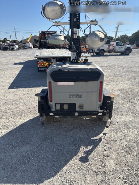 2019 Wacker Neuson LTV6L-MH Wacker Neuson LTV6L Mobile Light Tower w/Fuel Level Sensor Installed