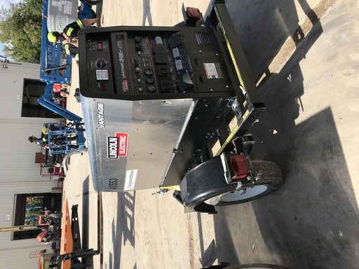 2019 Lincoln Electric Vantage 322 Ready-Pak 3, Two Wheel Trailer, Fender and Light Kit, Cable Rack