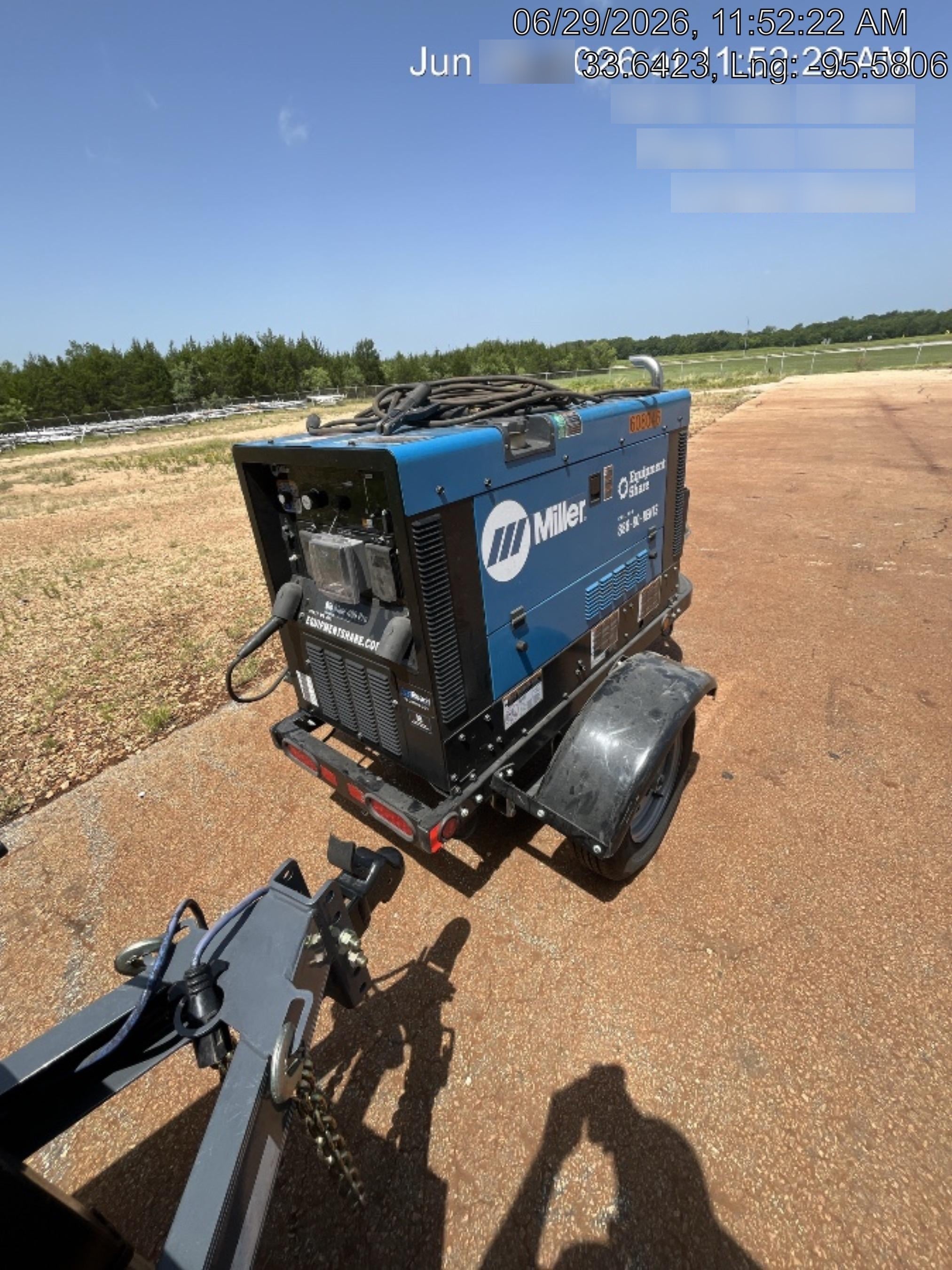 2025 MILLER ELECTRIC BIG BLUE 400