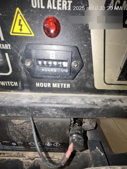 2023 Atlas Copco P6500W 5.5kW, AC390FD Gasoline Engine, Wheel & Handle Kit, (2) 120V Duplex 15A + (1) 120/240V 30A Twist Lock