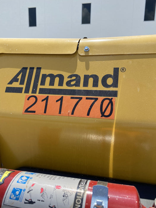 2022 Allmand NLV3GR (4) LED Light Fixture 350W, 23' Vertical Mast, 3kW Prime, Towable, Deep Sea L401, Leveling Jacks, Yanmar T4F 5.8hp