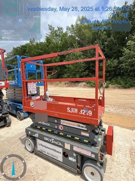 2019 Skyjack SJIII-3219 Skyjack SJIII3219 Standard w/Trojan Batteries