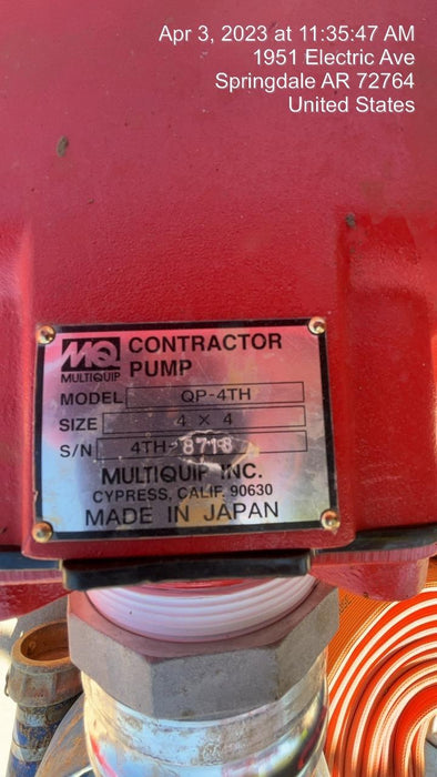 2023 MULTIQUIP QP4TH