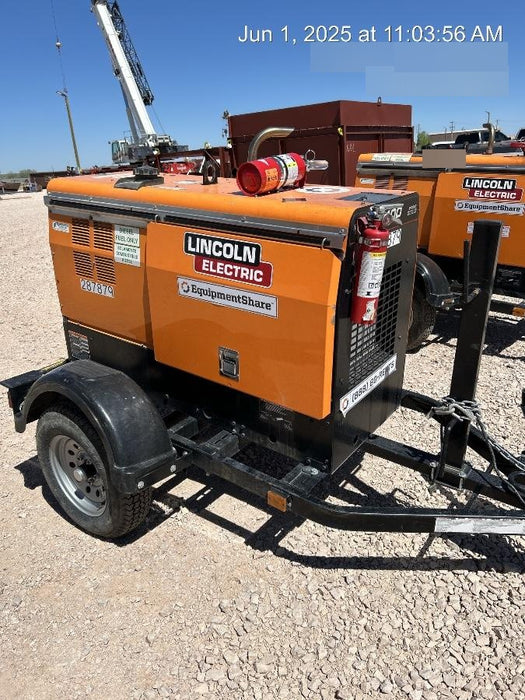 2023 Lincoln Electric LE400 Kubota V1505, Trlr, Cable Rack, Light Kit, ES Decals, T3