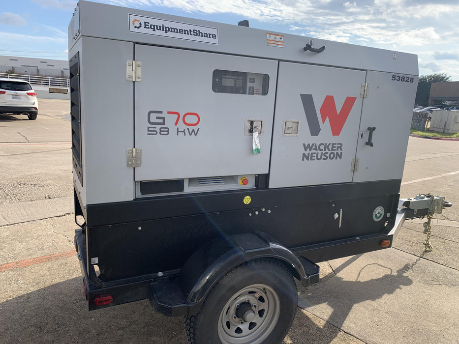 2019 WACKER NEUSON G70