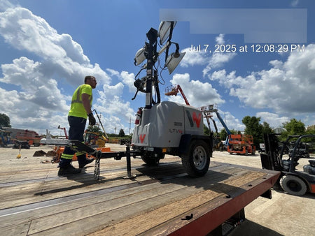 2019 Wacker Neuson LTV6L-MH Wacker Neuson LTV6L Mobile Light Tower w/Fuel Level Sensor Installed
