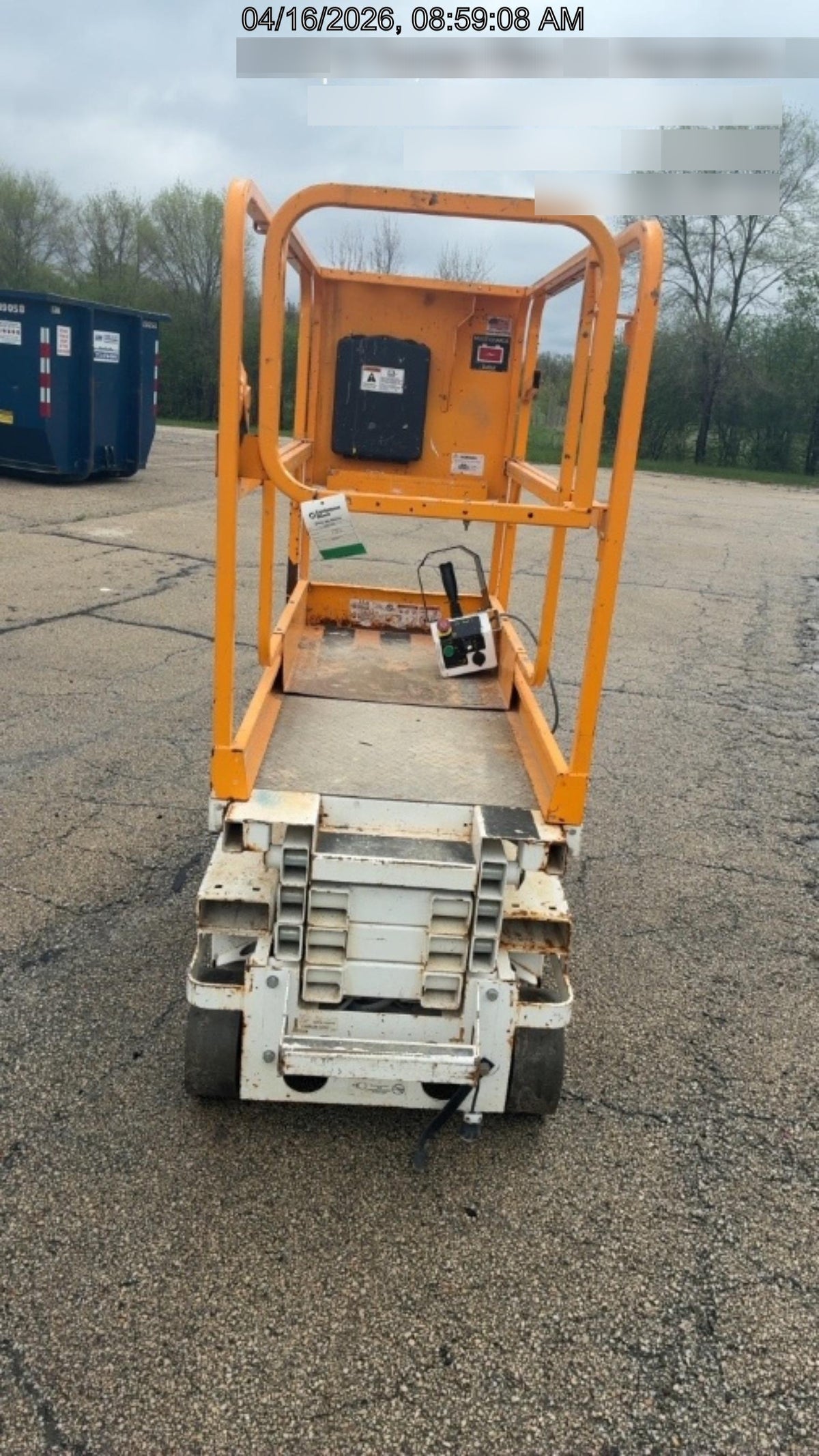 Custom Equipment HB-1430 <ul>
 <li>Hy-Brid Scissor Lift</li>
  <li>Platform capacity up to 670 lbs.</li>
  <li>Working height up to 20 ft</li>
  <li>Weighs under 1,700 lbs.</li>
  <li>Non-marking wheels </li>
</ul>