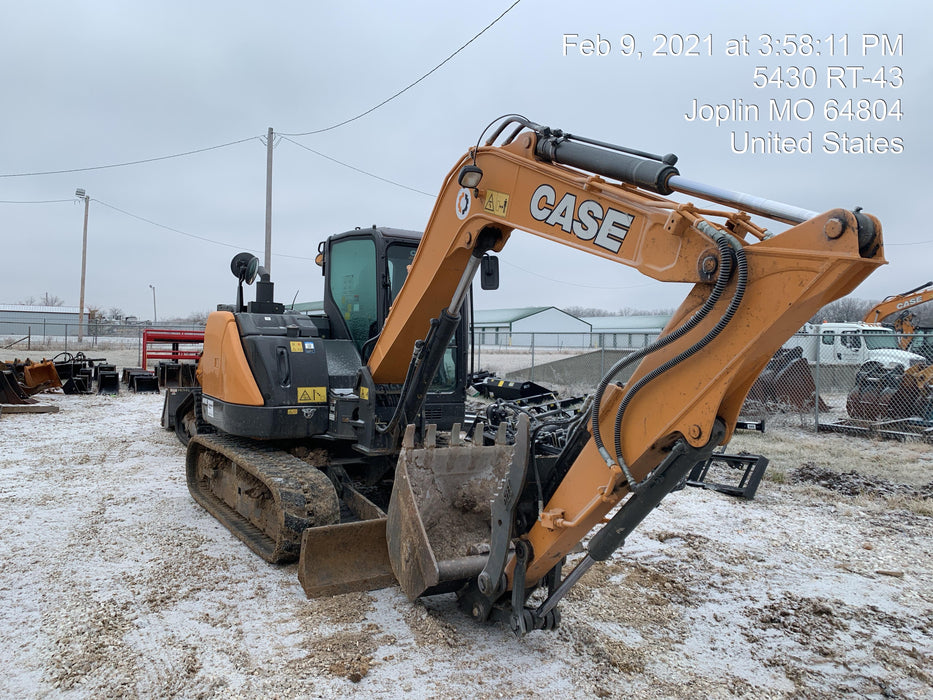 2018 Case CX80C CASE CX80C