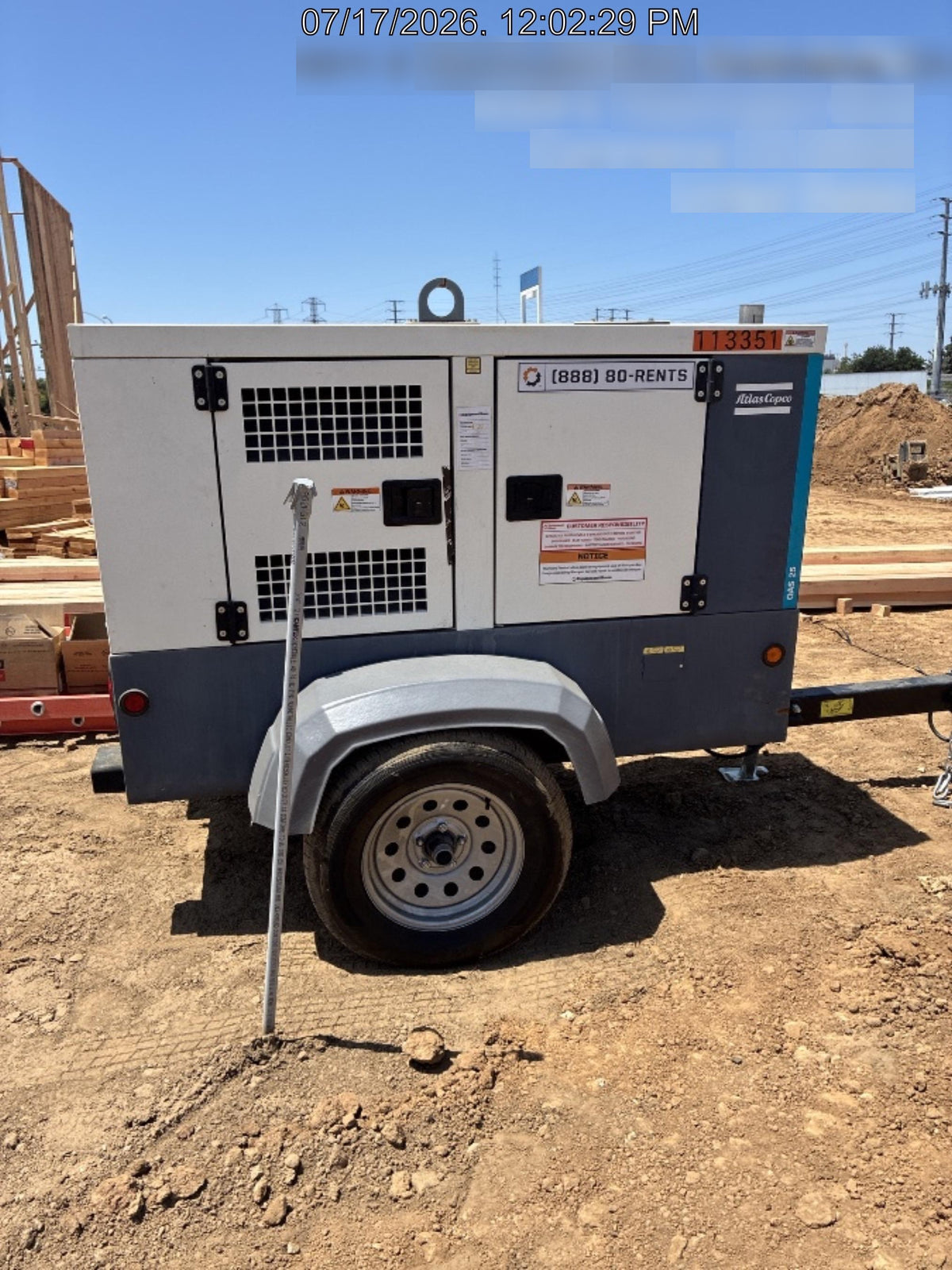 2020 ATLAS COPCO QAS25