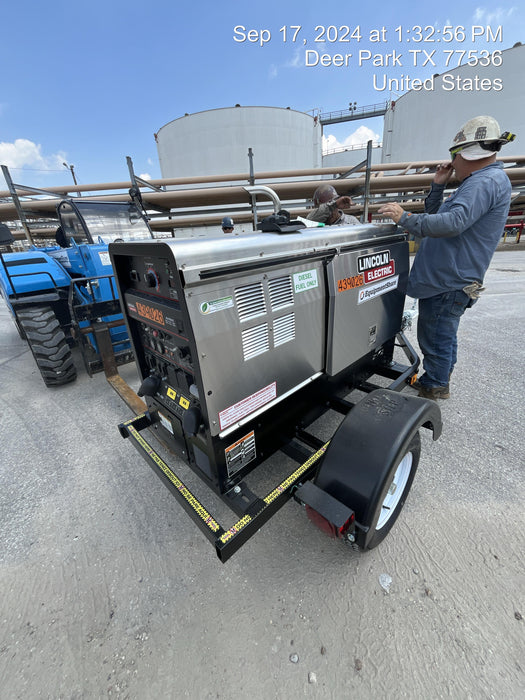 2024 Lincoln Electric LE400 Kubota V1505, Trlr, Cable Rack, Light Kit, ES Decals, T3