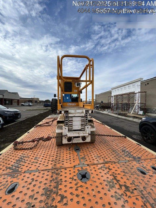 Custom Equipment HB-1430 Hy-Brid Scissor Lift
Platform capacity up to 670 lbs
Working height up to 20 ft
Weighs under 1,700 lbs
Non-marking wheels