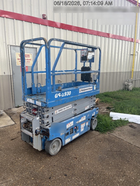2019 Genie GS-1930 Fixed rails with chain Entry