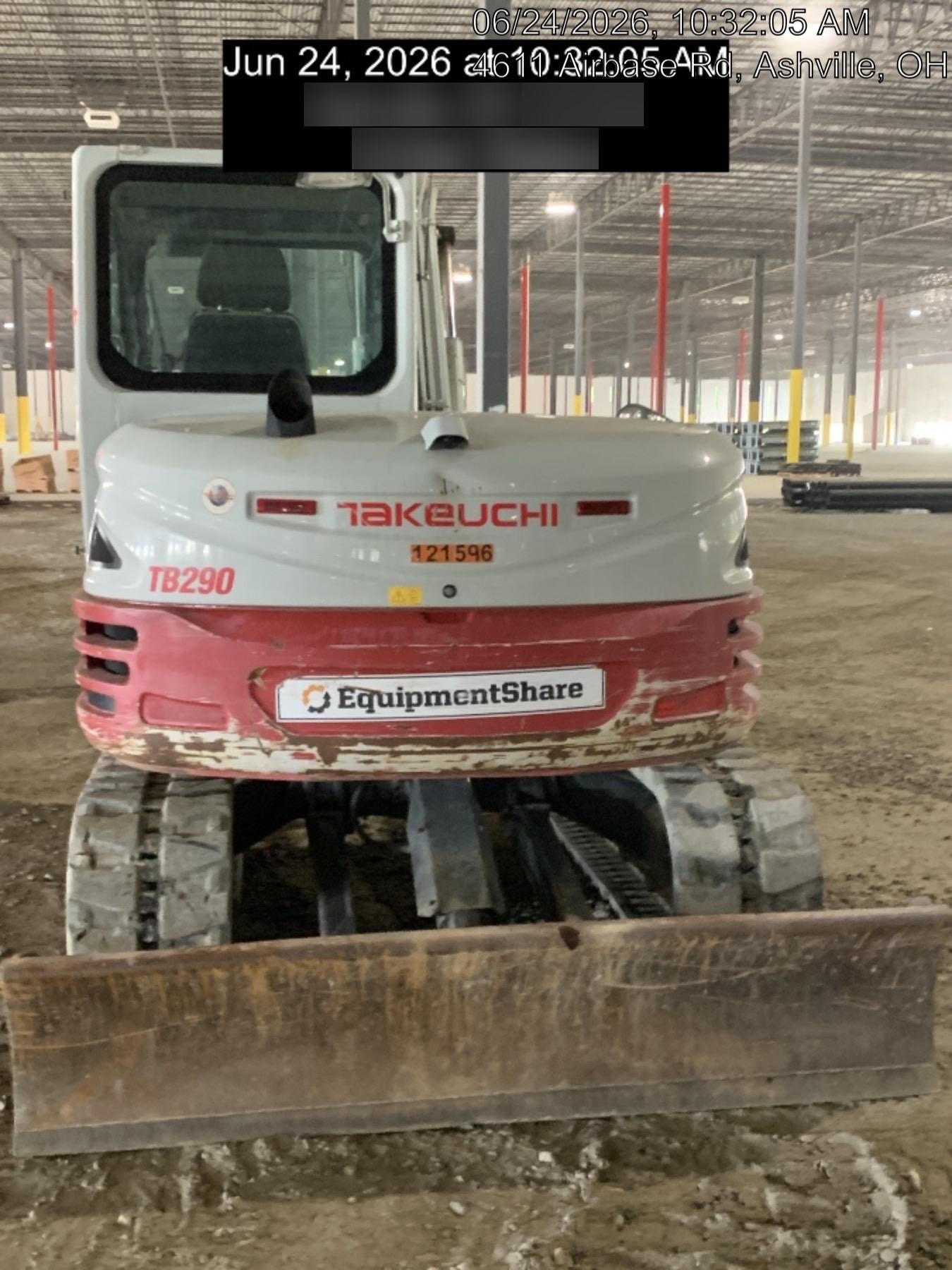 2020 TAKEUCHI TB290C