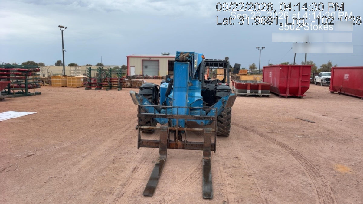 2017 Genie GTH-1056 Genie GTH1056, Solid Tires, 60" carriage, Light Kit, Open ROPS