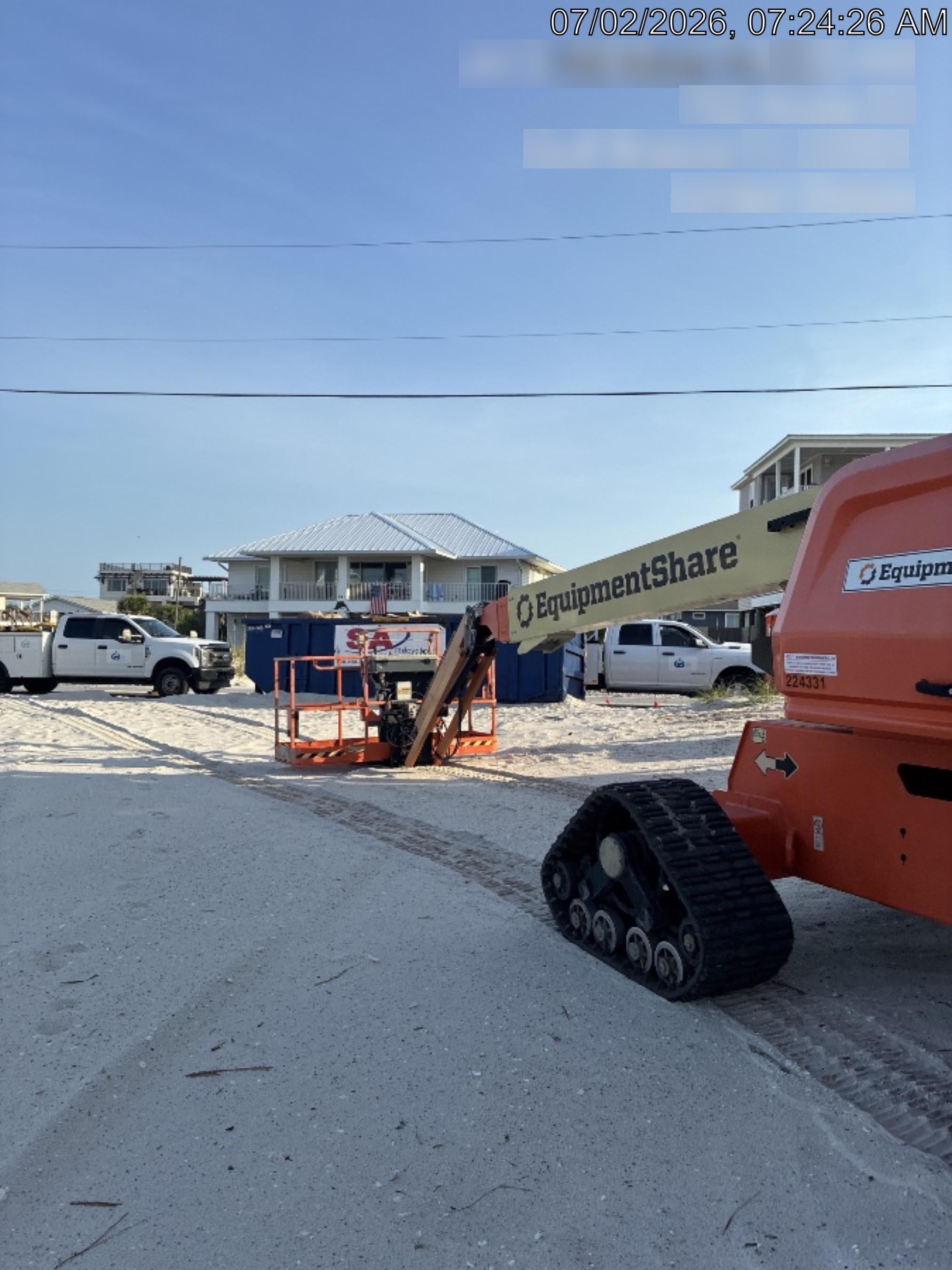 2022 JLG 660SJ Quad Track
