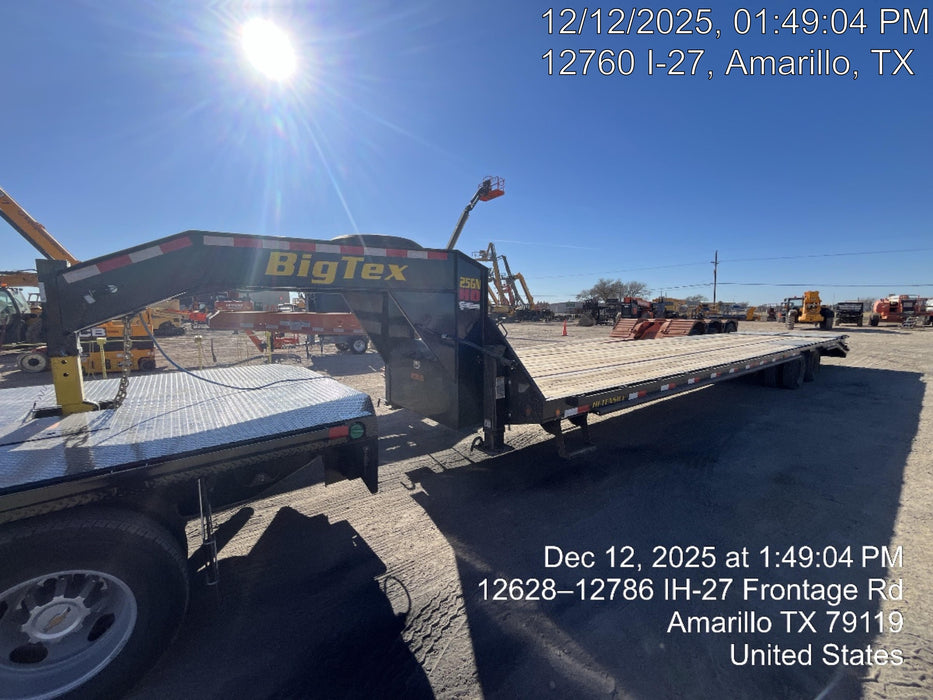 2025 BIG TEX TRAILER 25GN-40D5A-MRBK