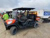 2022 Kubota RTV-X1140W-H Plastic Canopy, Windshield Acrylic Clear, LED Strobe Light, Wire Harness Kit, Back up Alarm