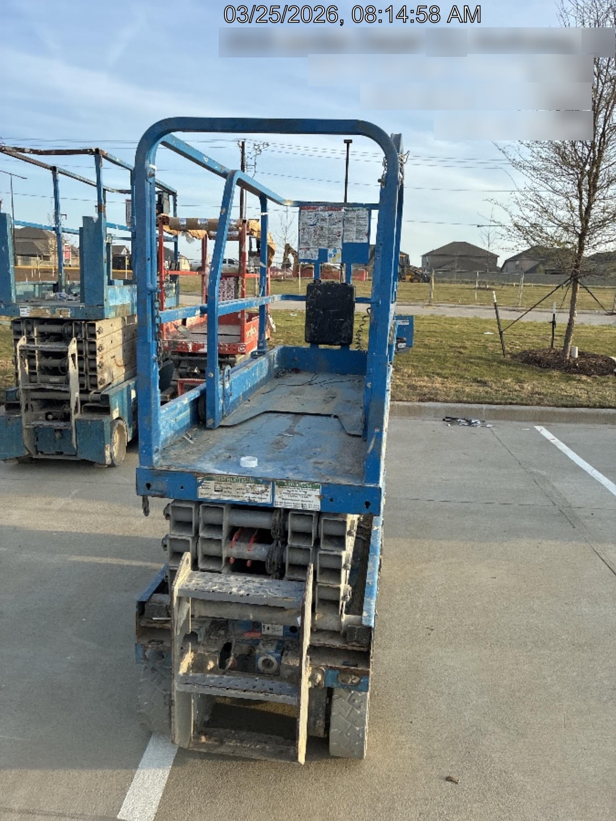 2019 Genie GS-1930 Fixed Rails with Chain Entry