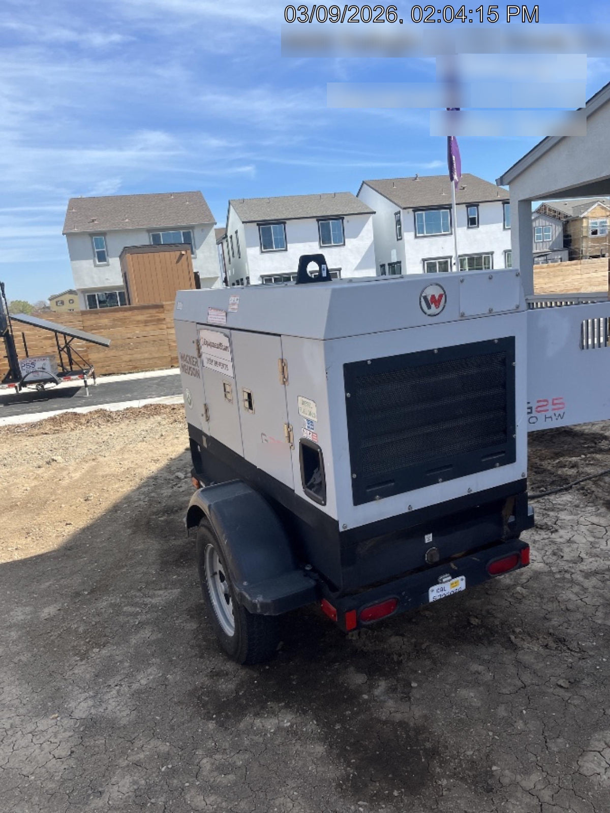 2020 WACKER NEUSON G25