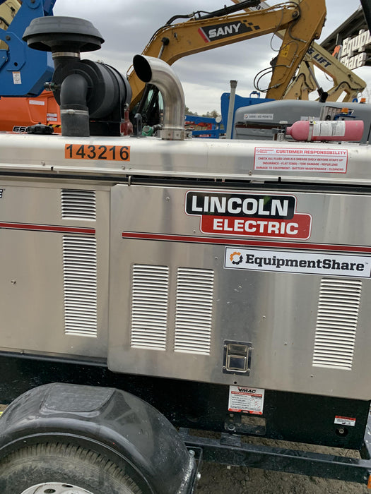 2021 Lincoln Electric Air Vantage 566 Air Vantage 566X Ready Pak 3 (includes trailer, cable rack, fender light kit); no telematics