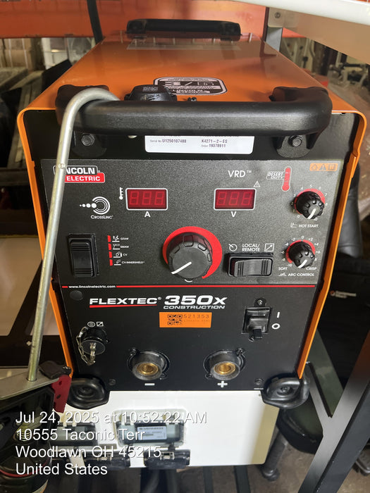2025 LINCOLN ELECTRIC FLEXTEC 350X